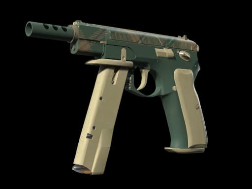 CZ75-Auto | Green Plaid