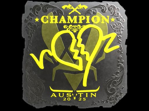 ropz (Foil, Champion) | Austin 2025