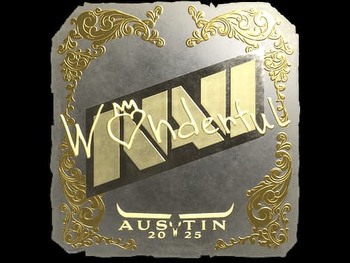 w0nderful (Gold) | Austin 2025