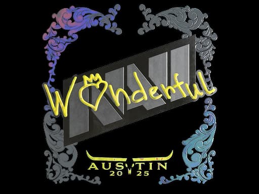 w0nderful (Holo) | Austin 2025