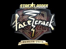 facecrack (Gold) | Berlin 2019