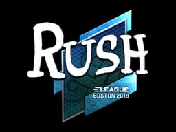RUSH (Foil) | Boston 2018
