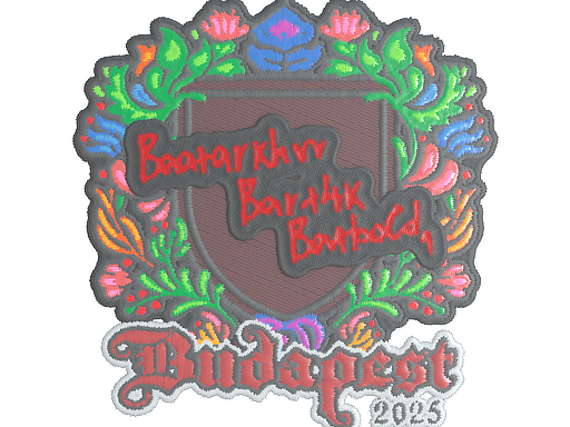 Bart4k (Embroidered) | Budapest 2025