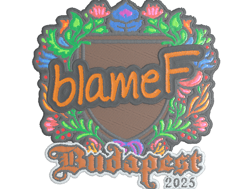 blameF (Embroidered) | Budapest 2025