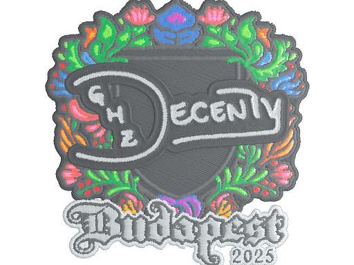 decenty (Embroidered) | Budapest 2025