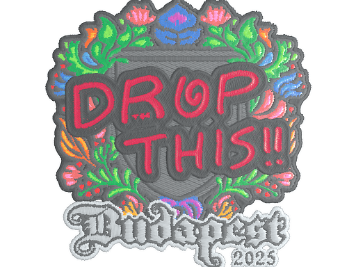 drop (Embroidered) | Budapest 2025