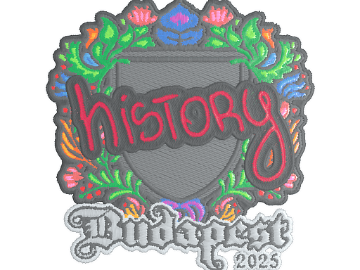 History (Embroidered) | Budapest 2025