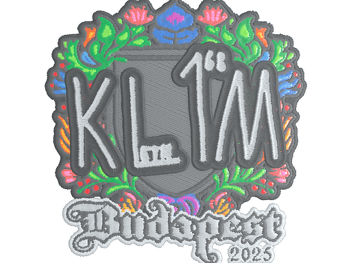 kl1m (Embroidered) | Budapest 2025