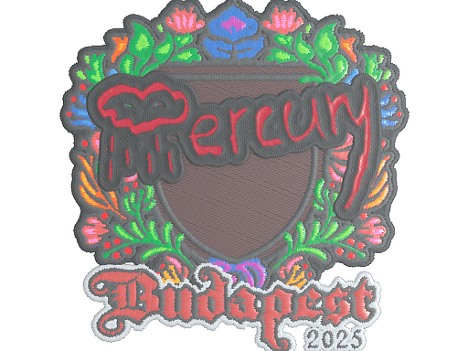 Mercury (Embroidered) | Budapest 2025