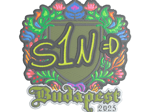 s1n (Embroidered) | Budapest 2025