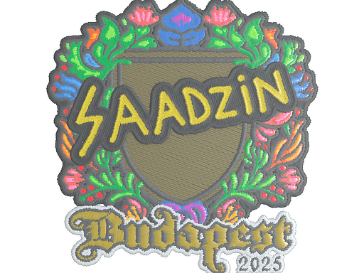 saadzin (Embroidered) | Budapest 2025