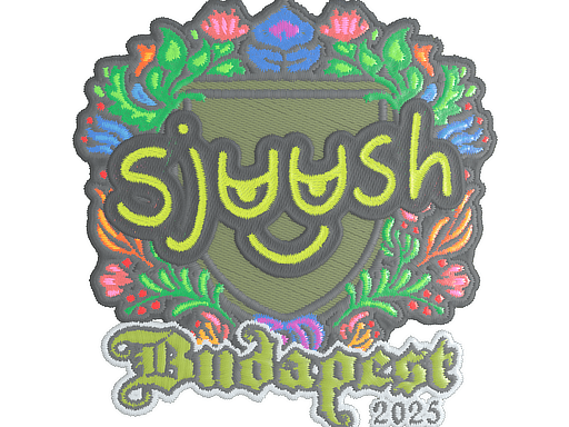 sjuush (Embroidered) | Budapest 2025