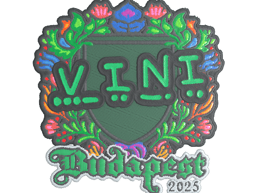 VINI (Embroidered) | Budapest 2025
