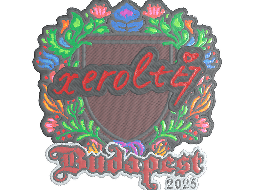 xerolte (Embroidered) | Budapest 2025