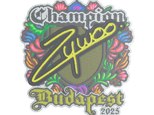 ZywOo (Embroidered, Champion) | Budapest 2025