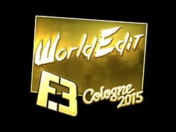 WorldEdit (Gold) | Cologne 2015