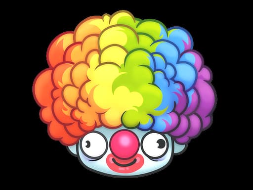Clown Wig