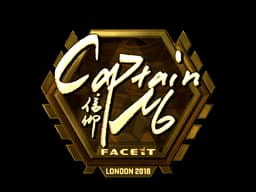 captainMo (Gold) | London 2018