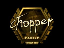 chopper (Gold) | London 2018