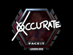 xccurate (Foil) | London 2018