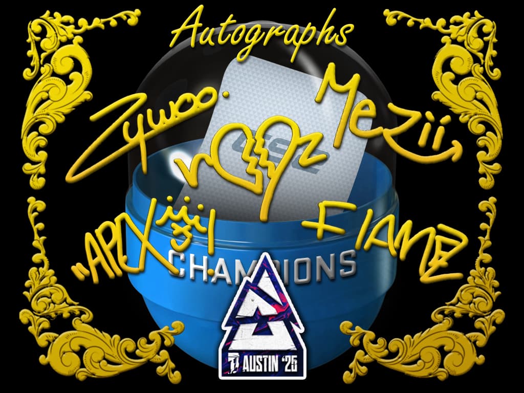 Austin 2025 Champions Autograph Capsule